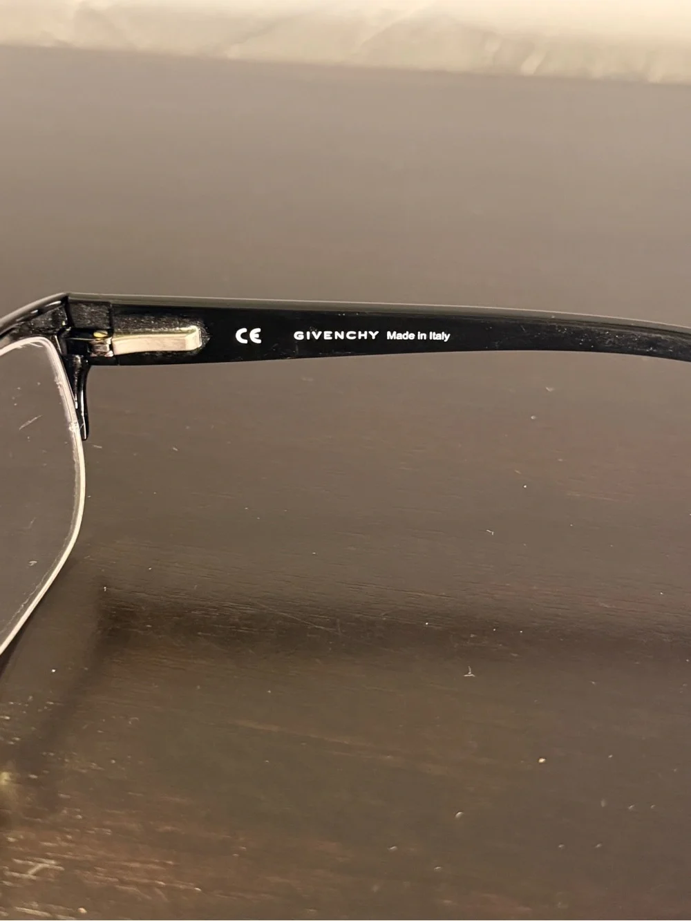 Givenchy Women’s Black Cat-Eye Half-Rim Glasses